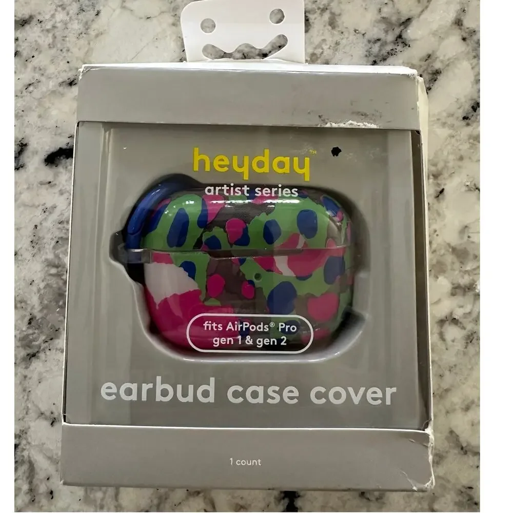 This heyday earbud case cover is designed for AirPods Pro (1st and 2nd Gen)